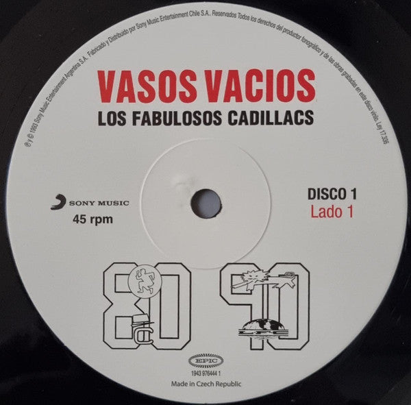 Los Fabulosos Cadillacs : Vasos Vacíos (2xLP, Comp, RE)