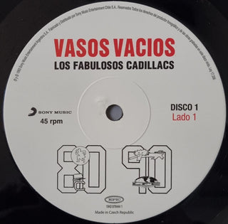 Los Fabulosos Cadillacs : Vasos Vacíos (2xLP, Comp, RE)