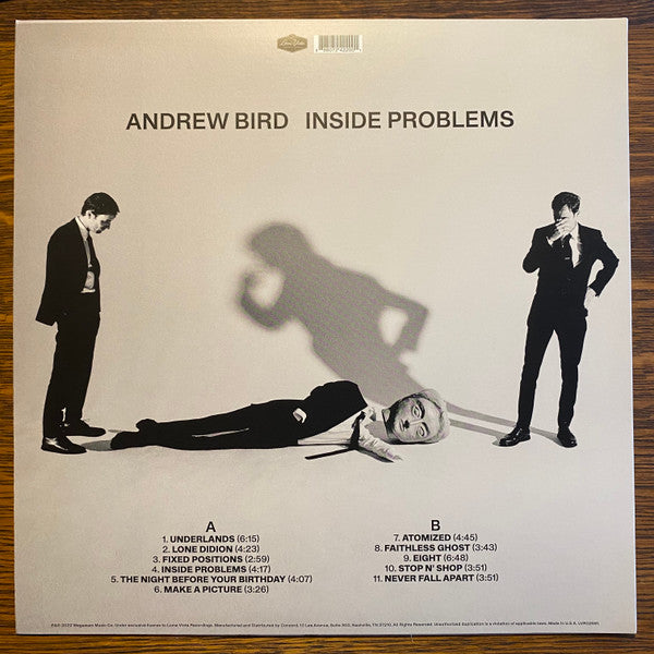 Andrew Bird : Inside Problems (LP, Album, Ltd, App)