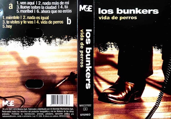 Los Bunkers : Vida De Perros  (Cass, Ltd, Num, RM)