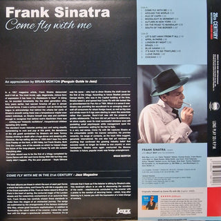 Frank Sinatra : Come Fly With Me (LP, Album, Ltd, RE, Blu)