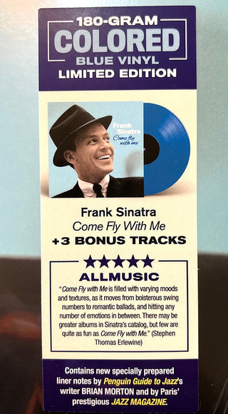 Frank Sinatra : Come Fly With Me (LP, Album, Ltd, RE, Blu)