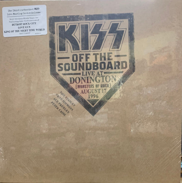 Kiss : Off The Soundboard Live At Donington (Monsters Of Rock) August 17, 1996 (3xLP, Album, 180)