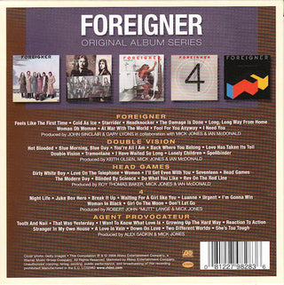 Foreigner : Original Album Series (Box, Comp + CD, Album, RE + CD, Album, RE + CD, Al)