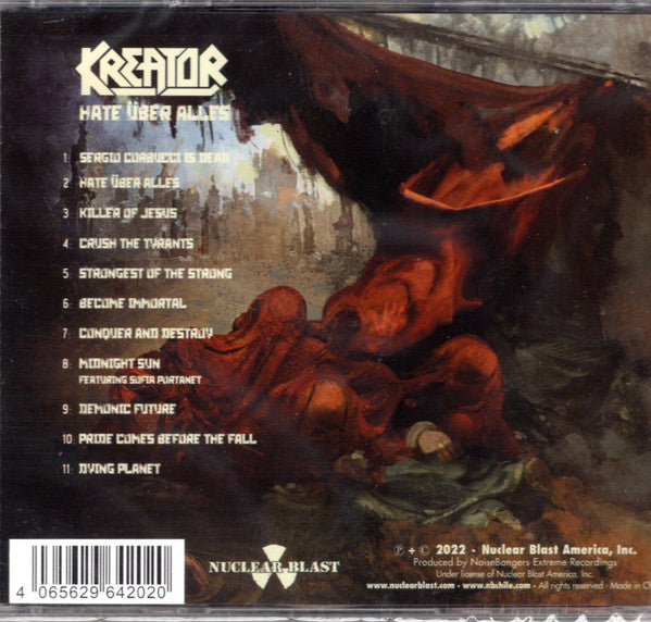 Kreator : Hate Über Alles (CD, Album)
