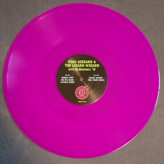 King Gizzard And The Lizard Wizard : Live In Brussels 2019 (3xLP, Advance, Ltd, Neo)