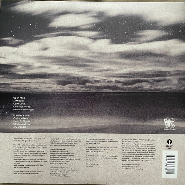 Jack Johnson : Meet The Moonlight (LP, Album, Ltd, Sil)