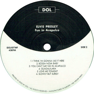 Elvis Presley : Fun In Acapulco (LP, Album, RE, Tra)