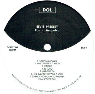 Elvis Presley : Fun In Acapulco (LP, Album, RE, Tra)