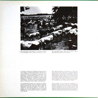 Various : Musica Folklorica De Venezuela (LP, Mono, RE)