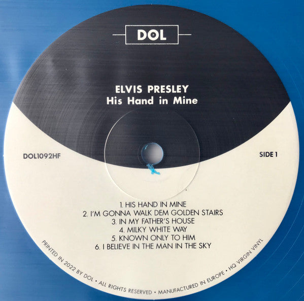Elvis Presley : His Hand In Mine (LP, Album, RE)