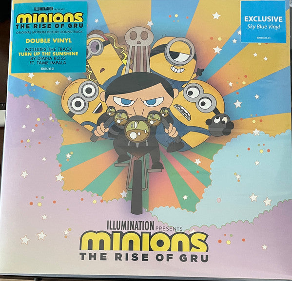 Various : Minions: The Rise Of Gru (Original Motion Picture Soundtrack) (2xLP, Ltd, Sky)