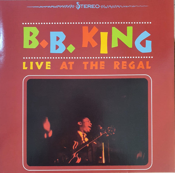 B.B. King : Live At The Regal (LP, Album, RE, 180)