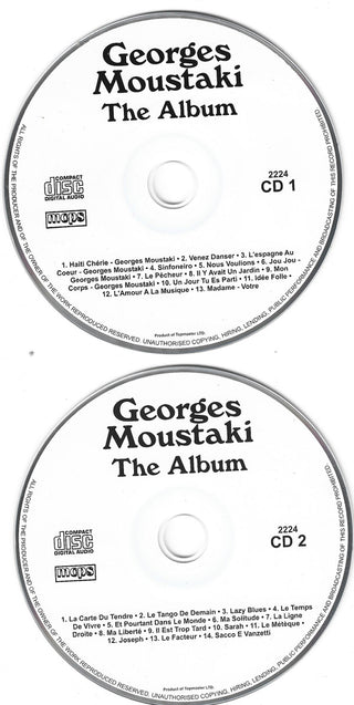 Georges Moustaki : The Album (2xCD, Comp)