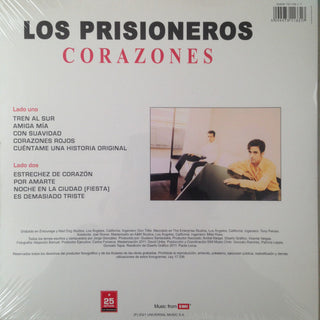 Los Prisioneros : Corazones (LP, Album, RE)