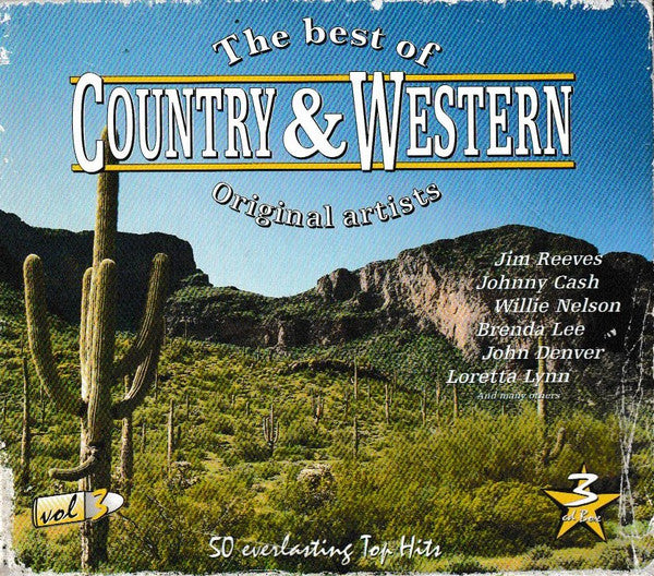 Various : The Best Of Country & Western Vol. 3 (3xCD, Comp, Sli)