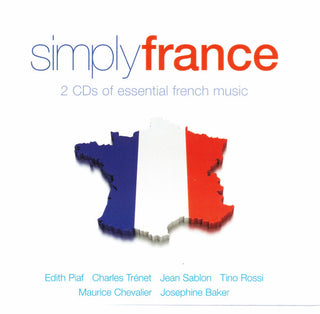 Various : Simply France (2 CDs Of Essential French Music) (2xCD, Comp, RE)