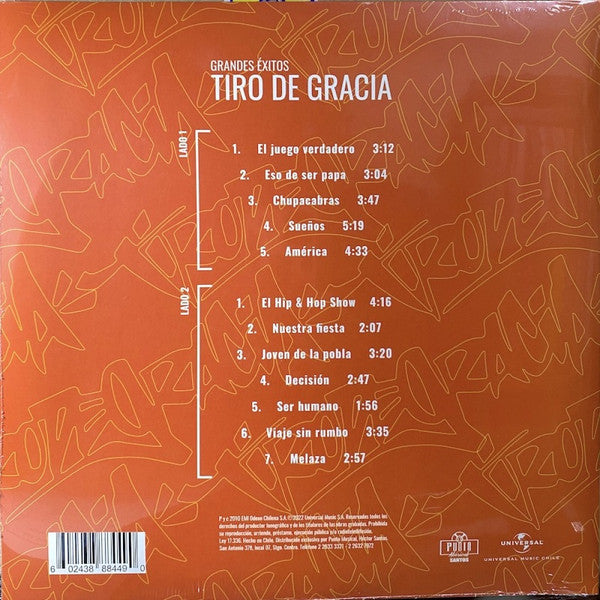 Tiro de Gracia : Grandes Éxitos (LP, Comp)