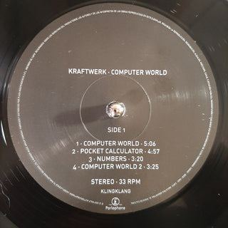 Kraftwerk : Computer World (LP, Album, RE, RM)