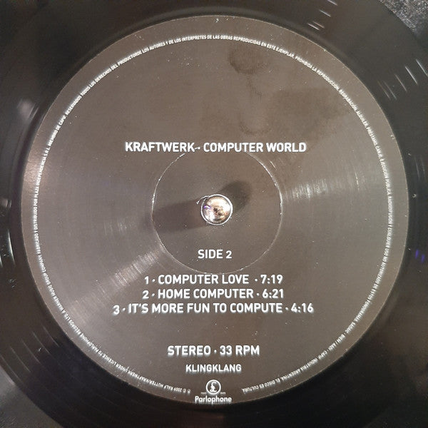 Kraftwerk : Computer World (LP, Album, RE, RM)