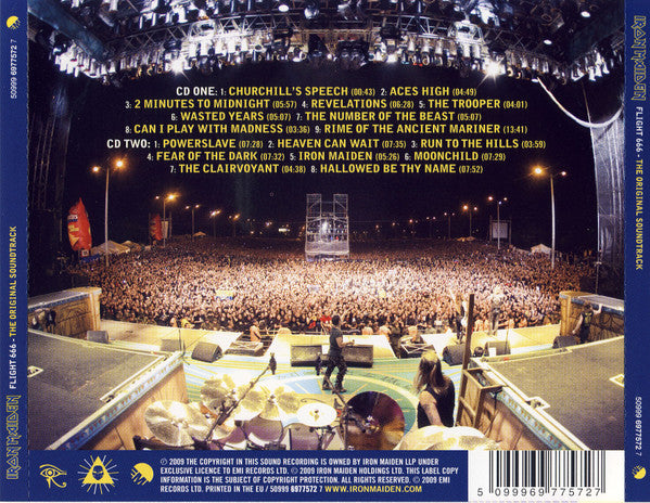 Iron Maiden : Flight 666 - The Original Soundtrack (2xCD, Album)