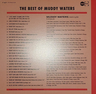 Muddy Waters : The Best Of Muddy Waters (LP, Comp + CD, Comp)