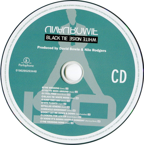 David Bowie : Black Tie White Noise (CD, Album, RE, RM, Gat)