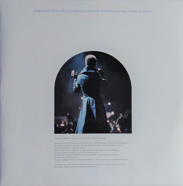 Gustavo Cerati : 14 Episodios Sinfónicos / En Vivo / Auditorio Nacional de México / Febrero 2002 (2xLP)