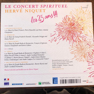 Le Concert Spirituel, Hervé Niquet : Les 25 Ans !!! (2xCD, Comp)