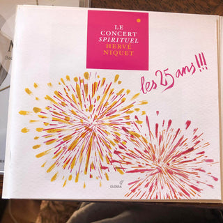 Le Concert Spirituel, Hervé Niquet : Les 25 Ans !!! (2xCD, Comp)