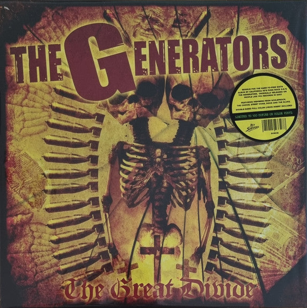 The Generators : The Great Divide (LP, Album, Ltd, RE, Yel)