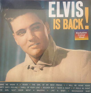 Elvis Presley : Elvis Is Back ! (LP, Album, RE, Blu)