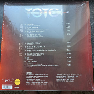 Toto : Bless The Rains 1992 (LP, Unofficial)