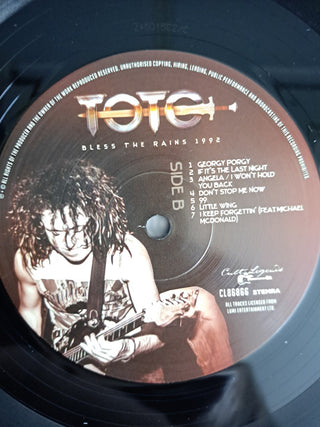Toto : Bless The Rains 1992 (LP, Unofficial)