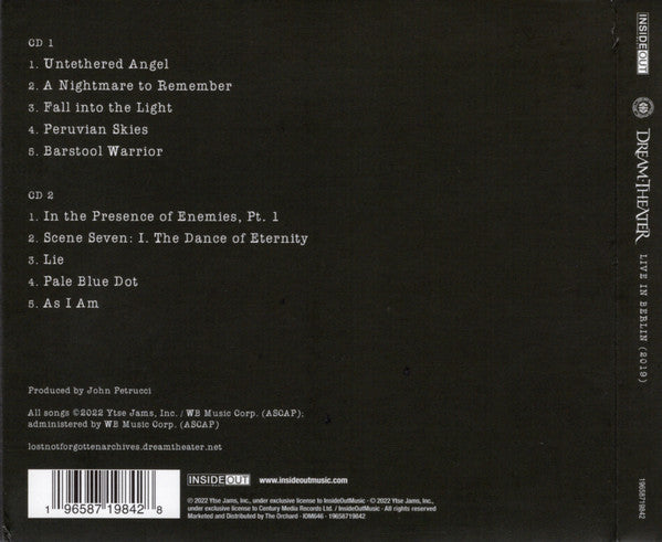 Dream Theater : Live In Berlin (2019) (2xCD, Album, S/Edition)