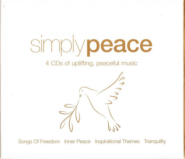 Various : Simply Peace (4 CDs Of Uplifting, Peaceful Music) (4xCD, Comp + Box, Comp)