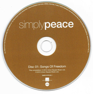 Various : Simply Peace (4 CDs Of Uplifting, Peaceful Music) (4xCD, Comp + Box, Comp)