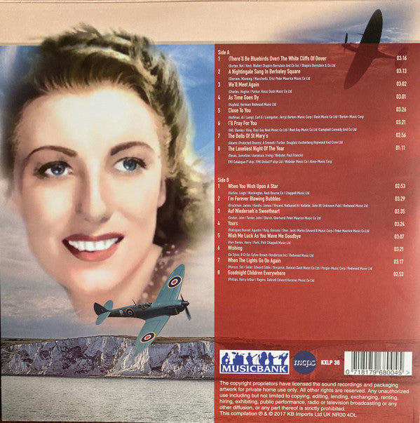 Vera Lynn : Blue Birds and White Cliffs (LP, Album, Comp)