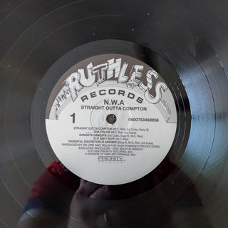 N.W.A* : Straight Outta Compton (LP, Album, RE, RP)