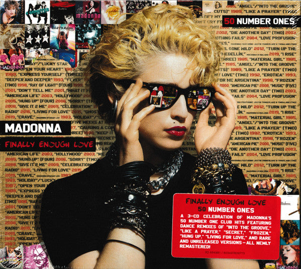 Madonna : Finally Enough Love (50 Number Ones) (3xCD, Comp, RM)