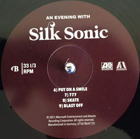 Silk Sonic : An Evening With Silk Sonic (LP, Album)