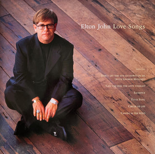 Elton John : Love Songs (2xLP, Comp, RE, RM, 180)