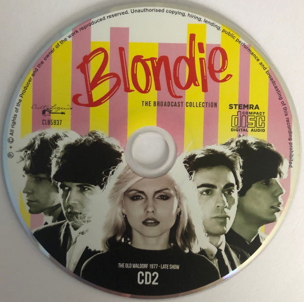 Blondie : The Broadcast Collection (Box, RM, Unofficial + 5xCD)