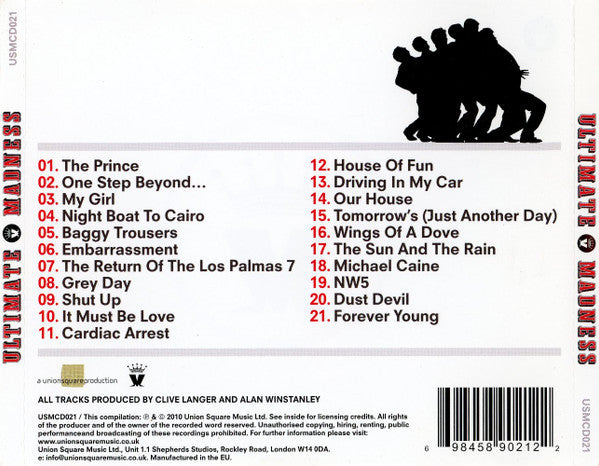Madness : Ultimate Madness (CD, Comp)