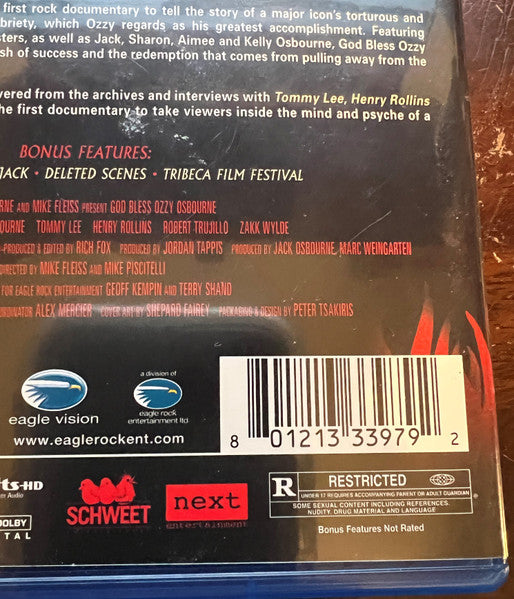 Ozzy Osbourne : God Bless Ozzy Ozbourne (Blu-ray)