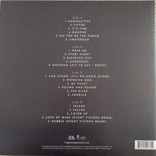 Imagine Dragons : Night Visions (2xLP, Album, Ltd, RE, Yel)