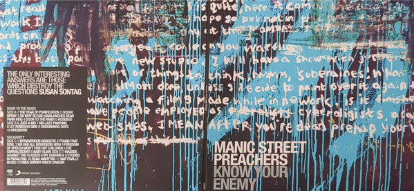Manic Street Preachers : Know Your Enemy (LP, Album + LP, Album + RM, 180)