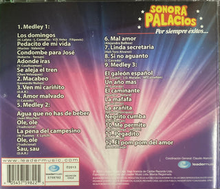 Sonora Palacios : Por Siempre Éxitos (CD, Comp)