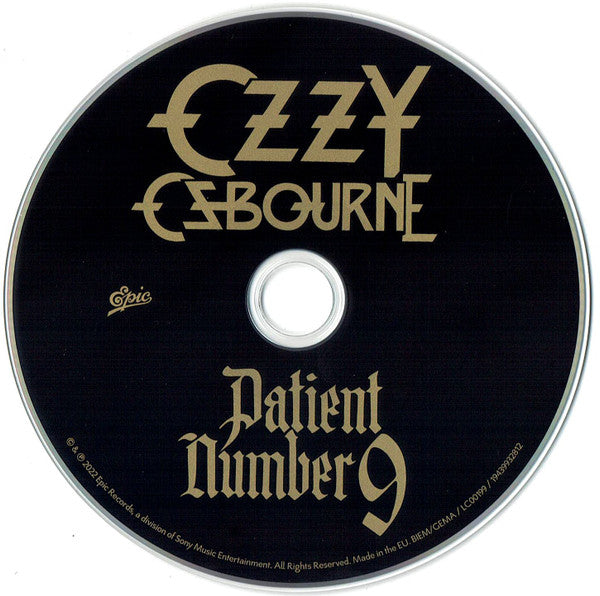 Ozzy Osbourne : Patient Number 9 (CD, Album)