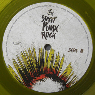Various : Street Punk Rock (The Second Wave Of UK Punk Rock) (LP, Yel + LP, Cle + Comp, Ltd, RE, 180)